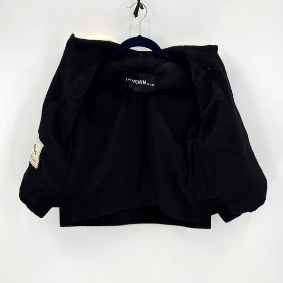 Vintage I. Imagnin & Co swing coat size XS wool mink 3 quart sleeves opera coat - Picture 7 of 9